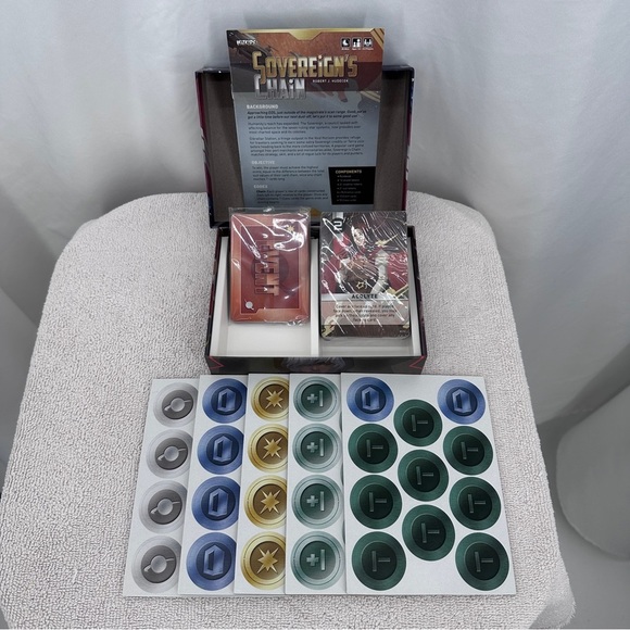 WizKids Sovereigns Chain Card Game Ages 14+ New Open Box - Picture 3 of 4